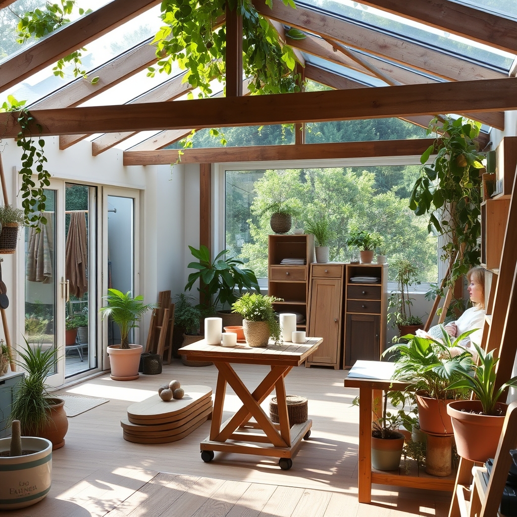 Studio de jardin (illustration)